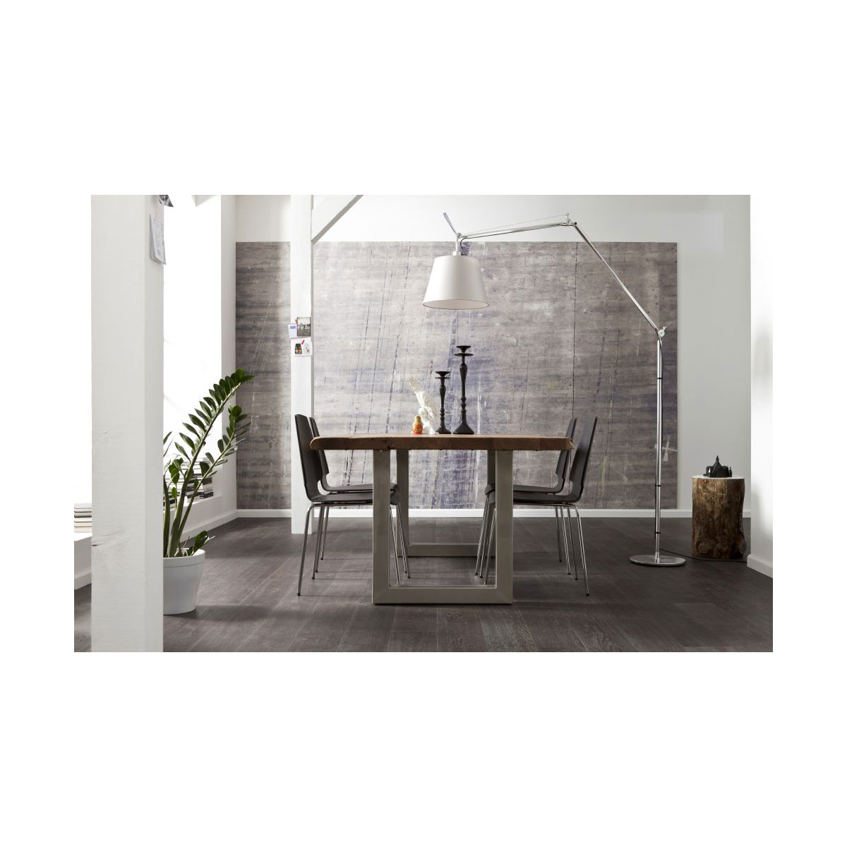 Komar  Vlies Fototapete Concrete 400x250 cm