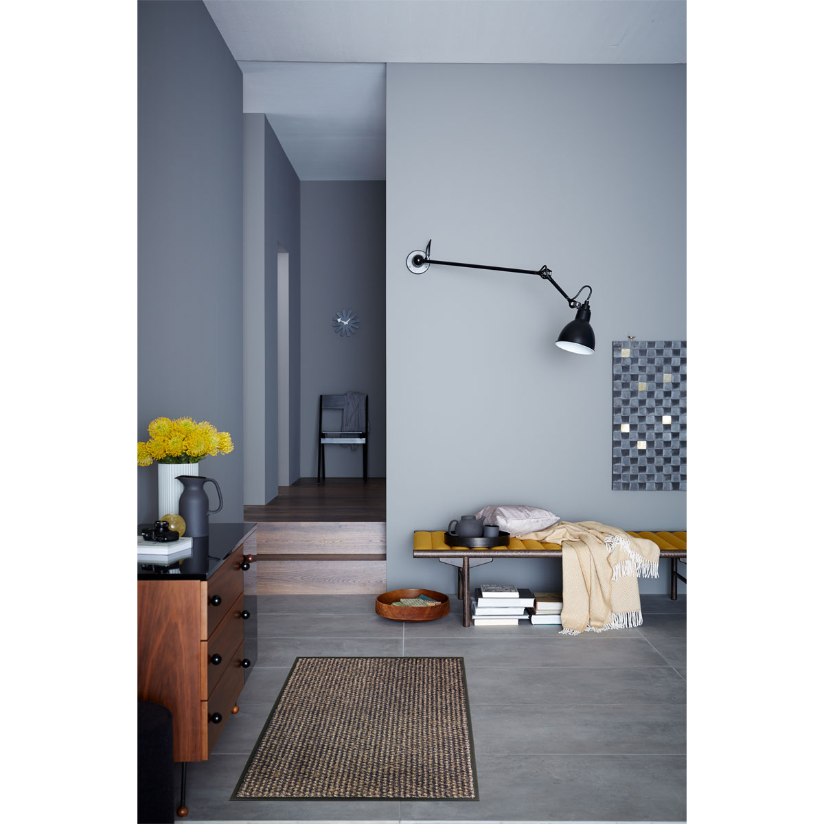 Schöner Wohnen  Schmutzfangmatte „Miami“, Punkte anthrazit-taupe, 50x70 cm Bild 4