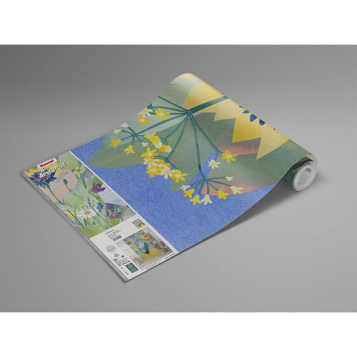 Komar  Vlies Fototapete Twittering 200x280 cm Bild 8