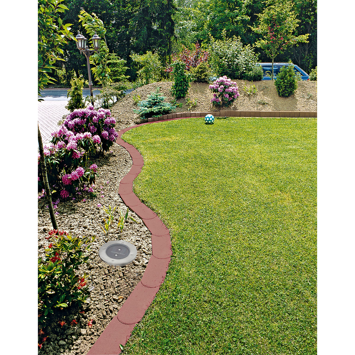 Lusit  Rasenfix rotbraun 22 x 12 x 4,5 cm Bild 2