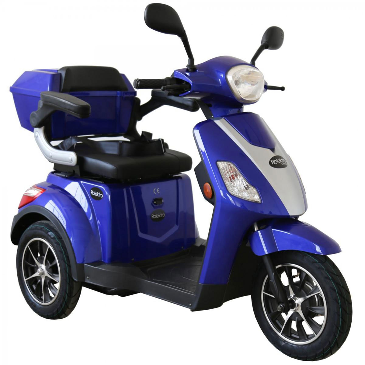 Rolektro E-Dreiradroller „25 V.2“, blau Bild 3