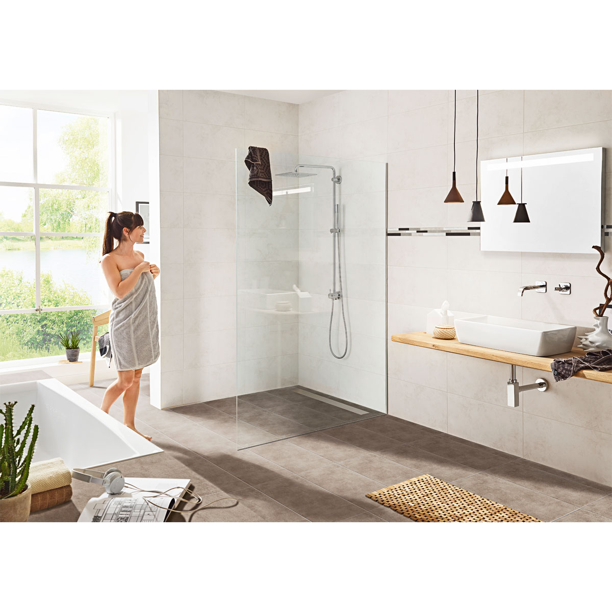 Cersanit Feinsteinzeug Dreaming braun 30 x 60 cm Bild 2