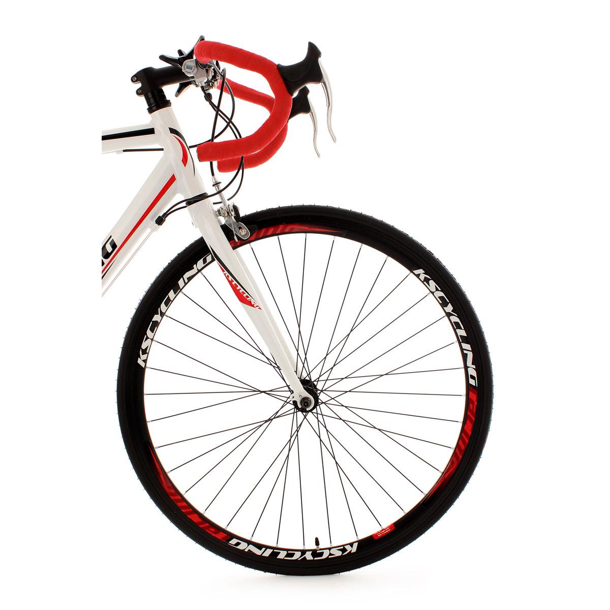 KS Cycling Rennrad Euphoria V-Bremsen 58 cm weiß Bild 7