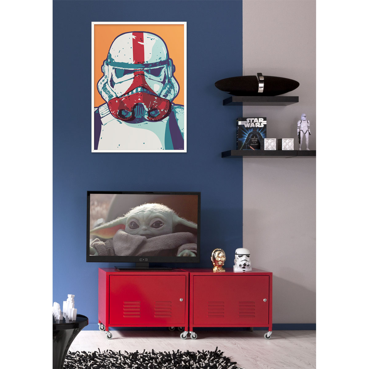 Komar  Wandbild Mandalorian Pop Art Stormtrooper 50x70 cm Bild 2