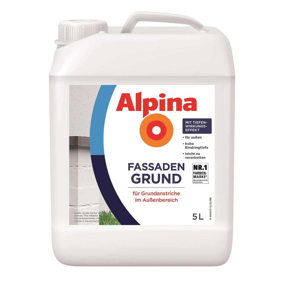 Alpina Fassadengrundierung 5 L Bild 1