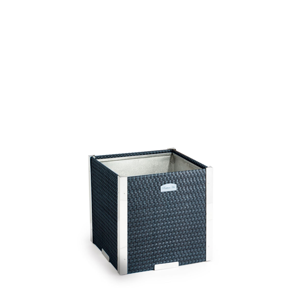 Wilk Rattan-Pflanzgefäß 38 x 38 x 38 cm Kunststoff