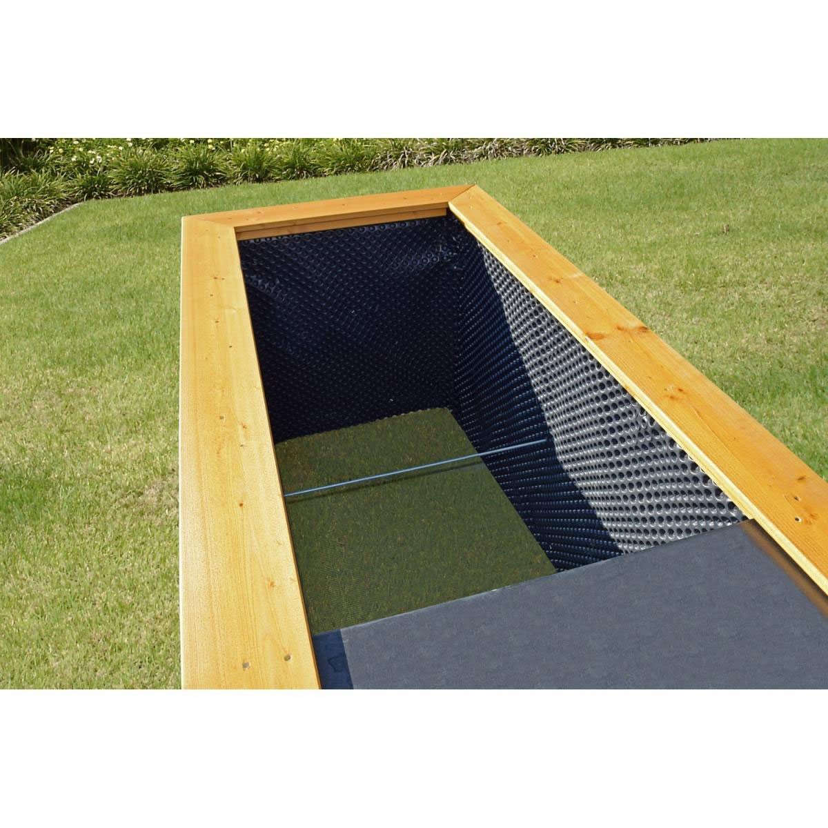 Weka Profi-Hochbeet 669 mit Abstellraum rot Bild 4