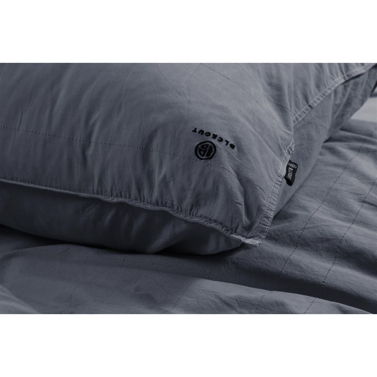 Bettwäsche BLCKOUT Texas 125-DE Blau / Grau 135cm x 200cm / 80cm x 80cm Bild 4