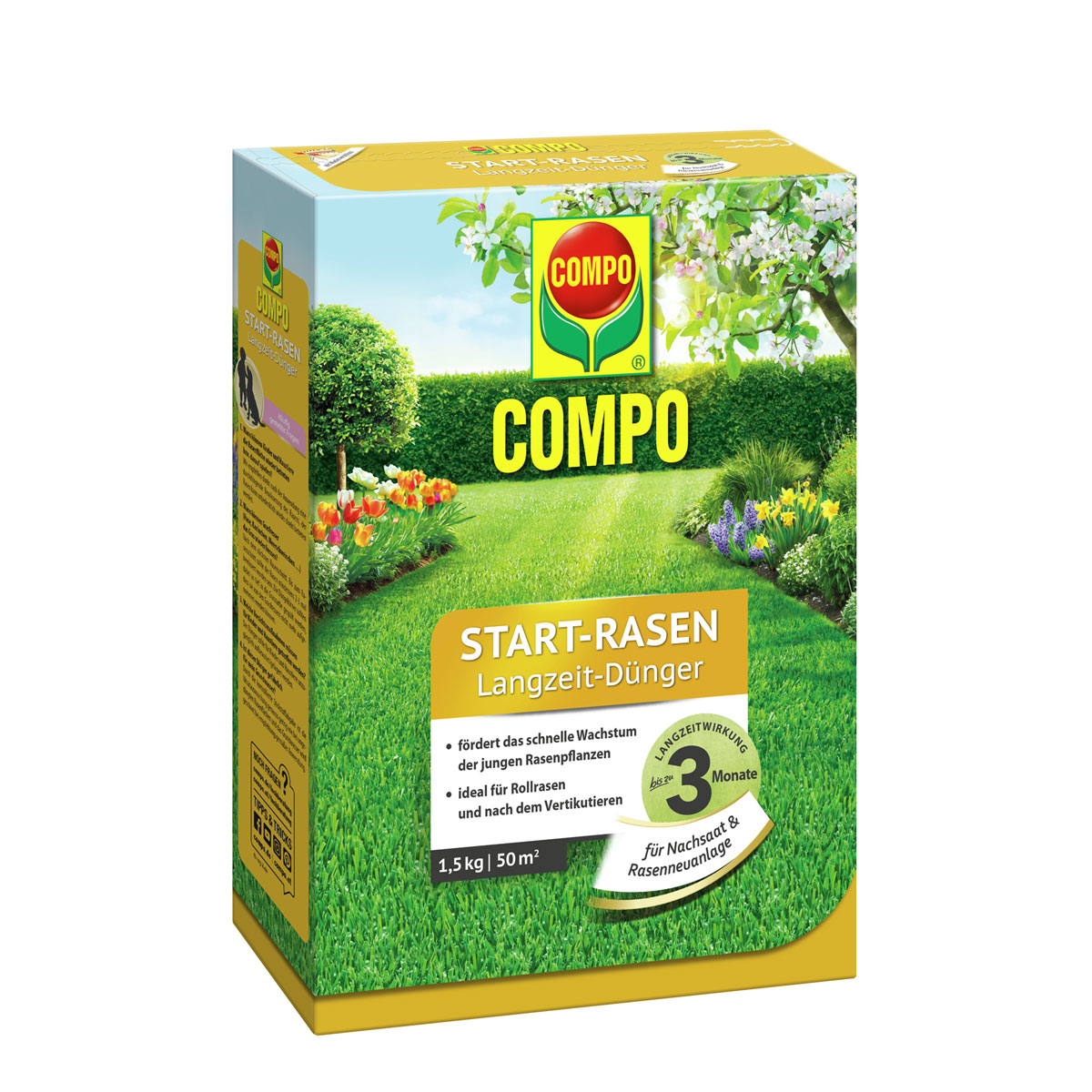 Compo Start-Rasen Langzeit-Dünger 1,5 kg