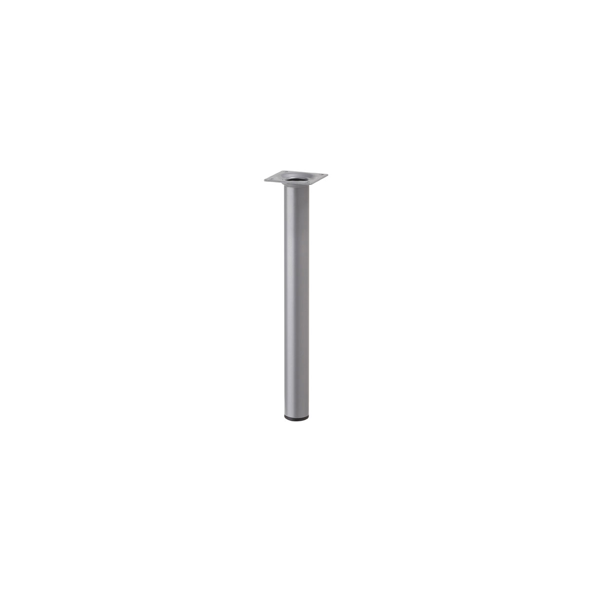 Dolle Möbelfuß Pop Durchmesser 3 x 70 cm silber