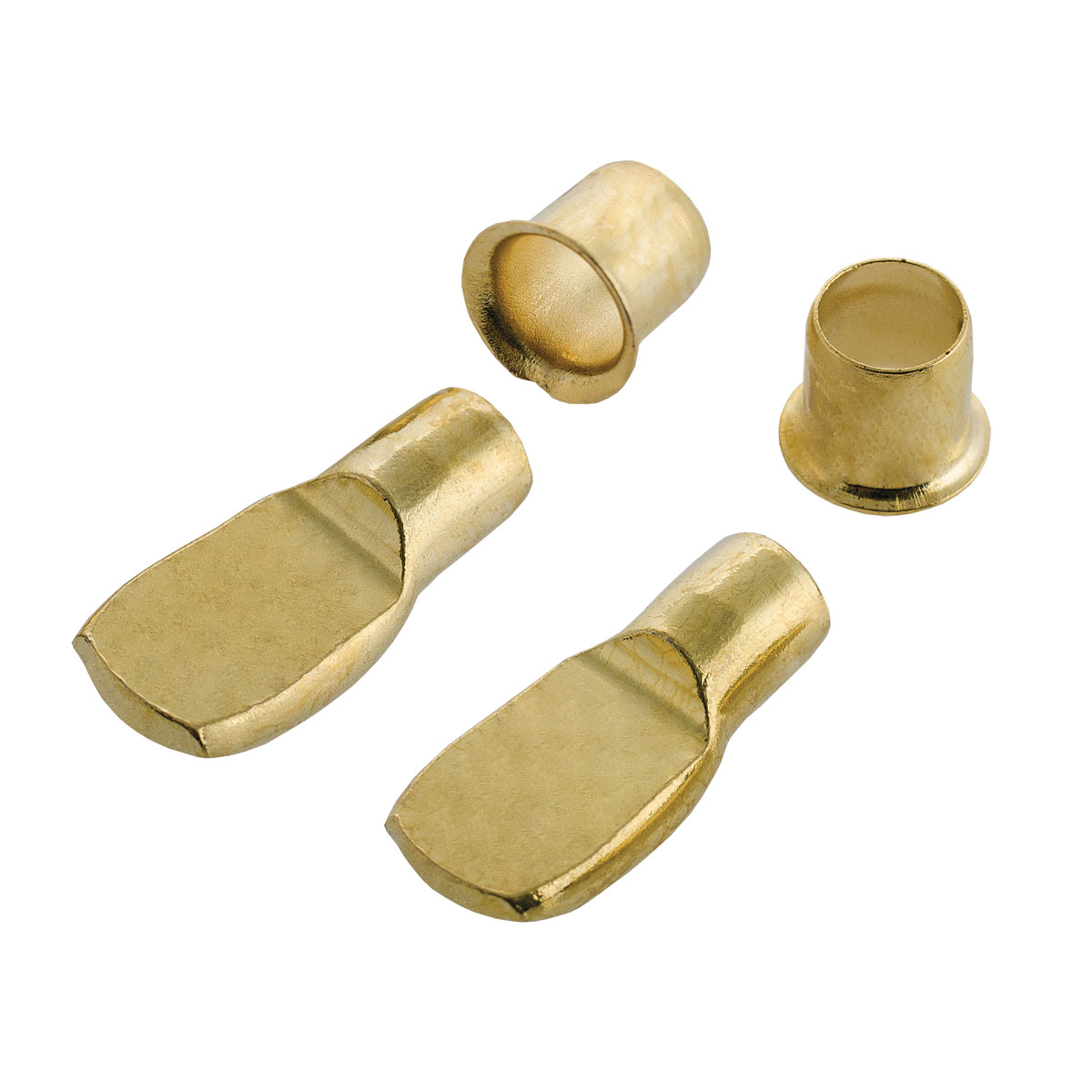 Suki Bodenträger Stahl Durchmesser 0,8 x 0,8 cm vermessingt 12 Stück Bild 3