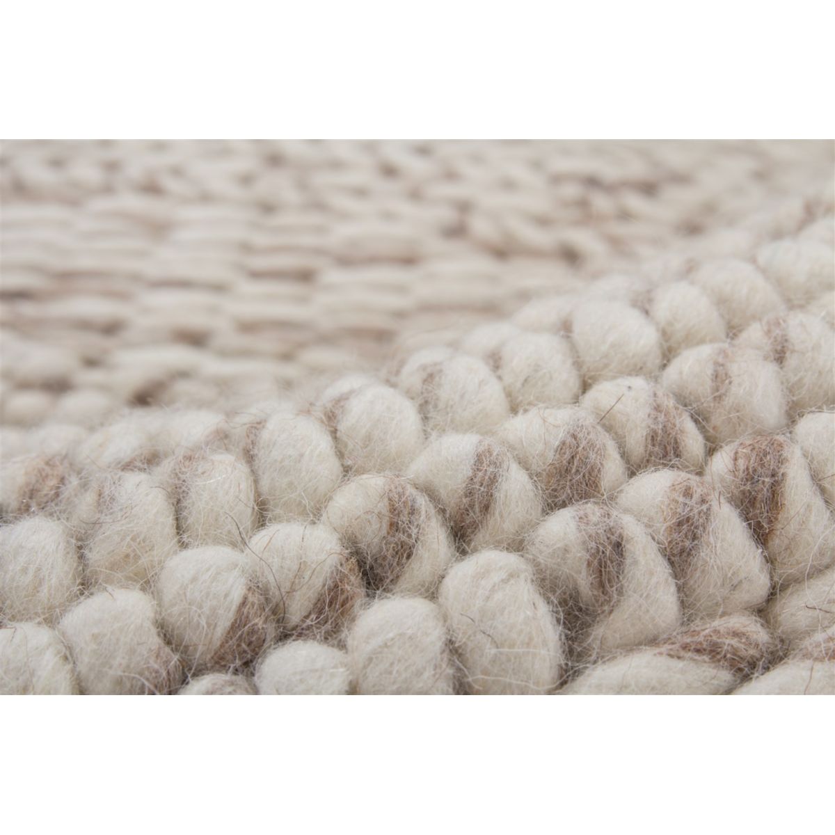 Pouf Hocker Shaun 110 grau 80x80cm Bild 5