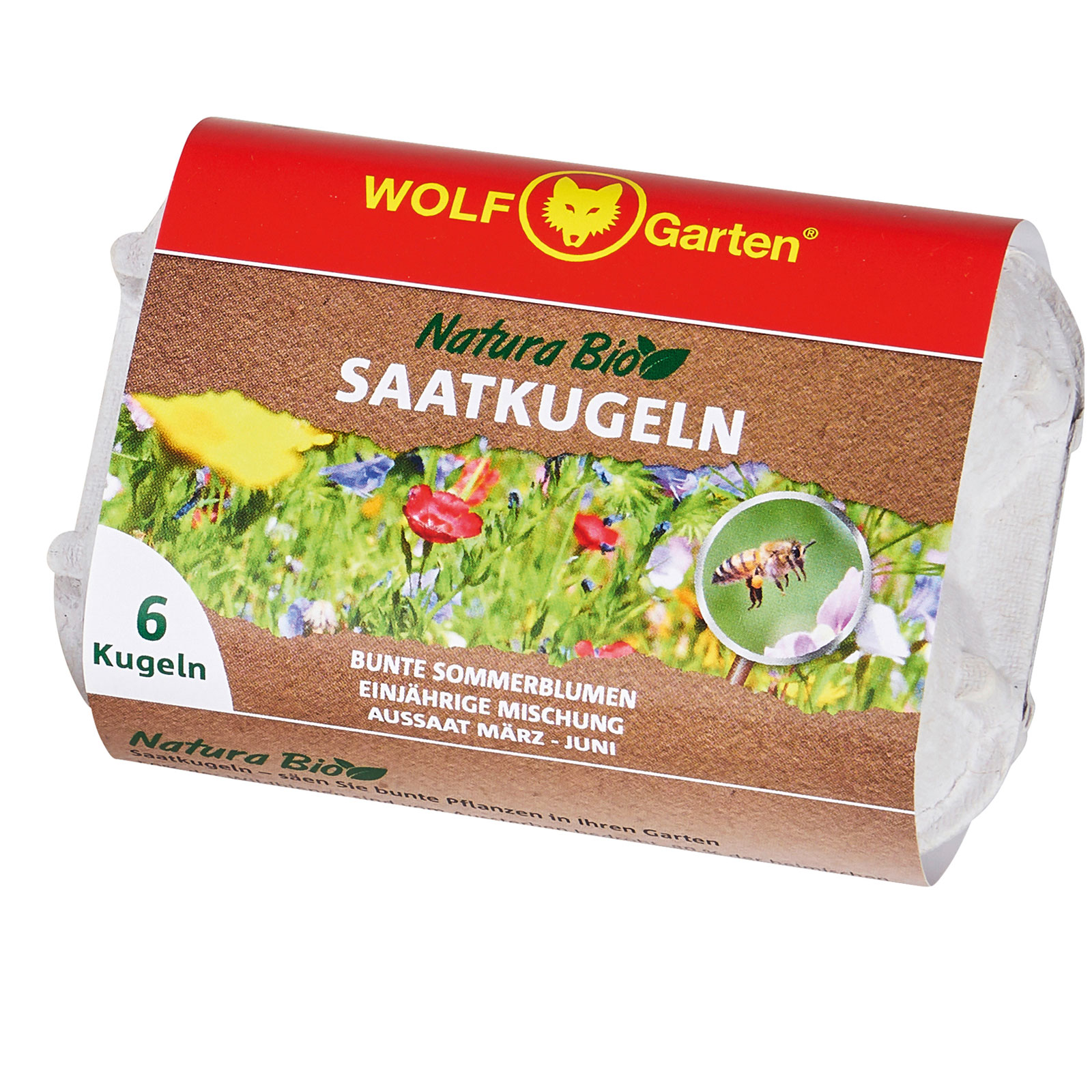 Natura Bio Saatkugeln N-KSO 6 Stück