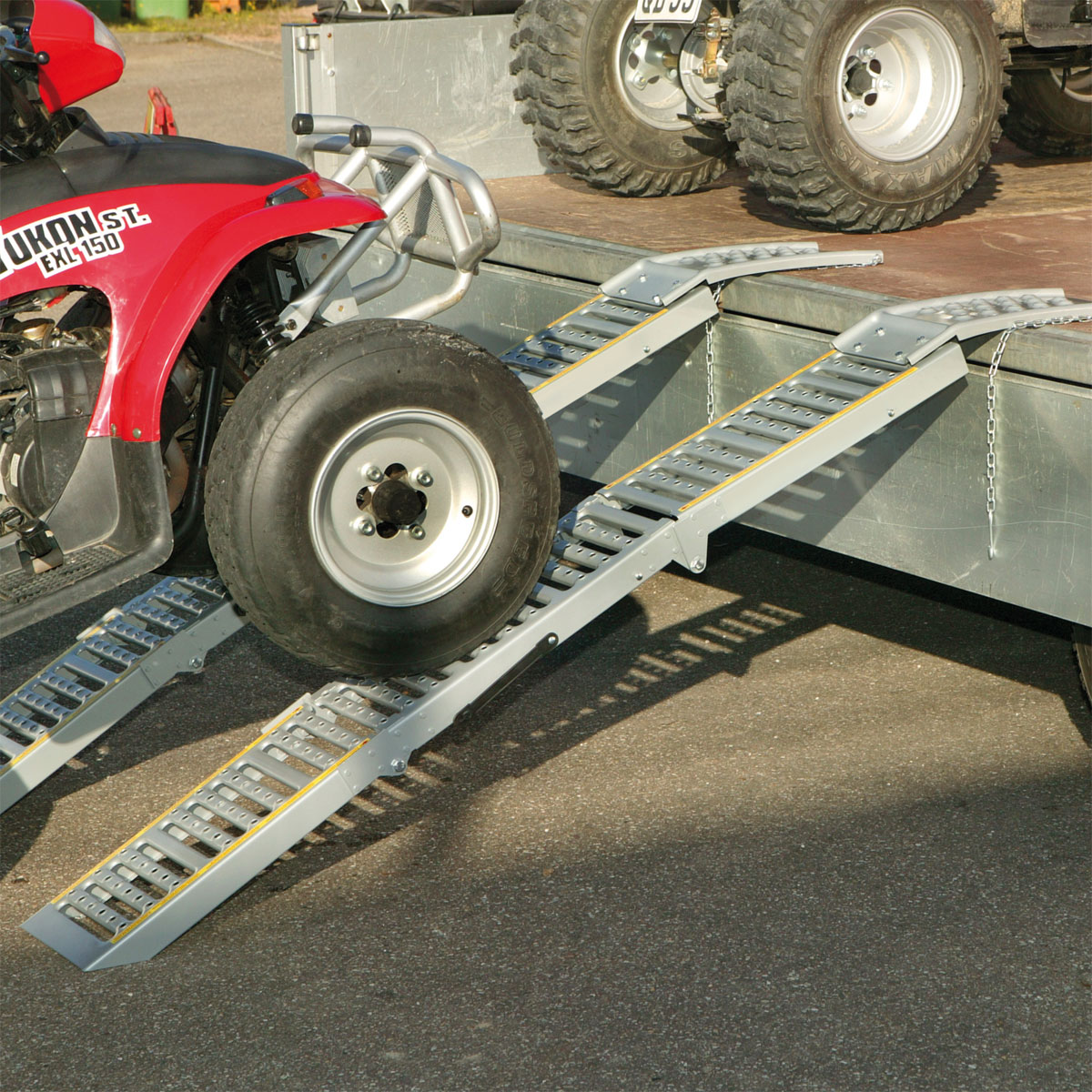 Unitec  Auffahrrampe klappbar 200x25 cm