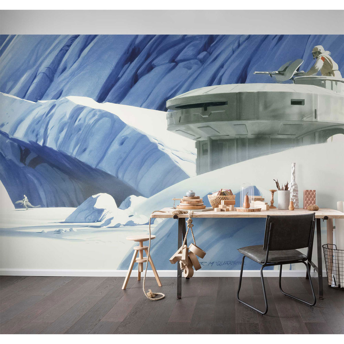 Komar  Vlies Fototapete Star Wars Classic Hoth Echo Base 500x250 cm