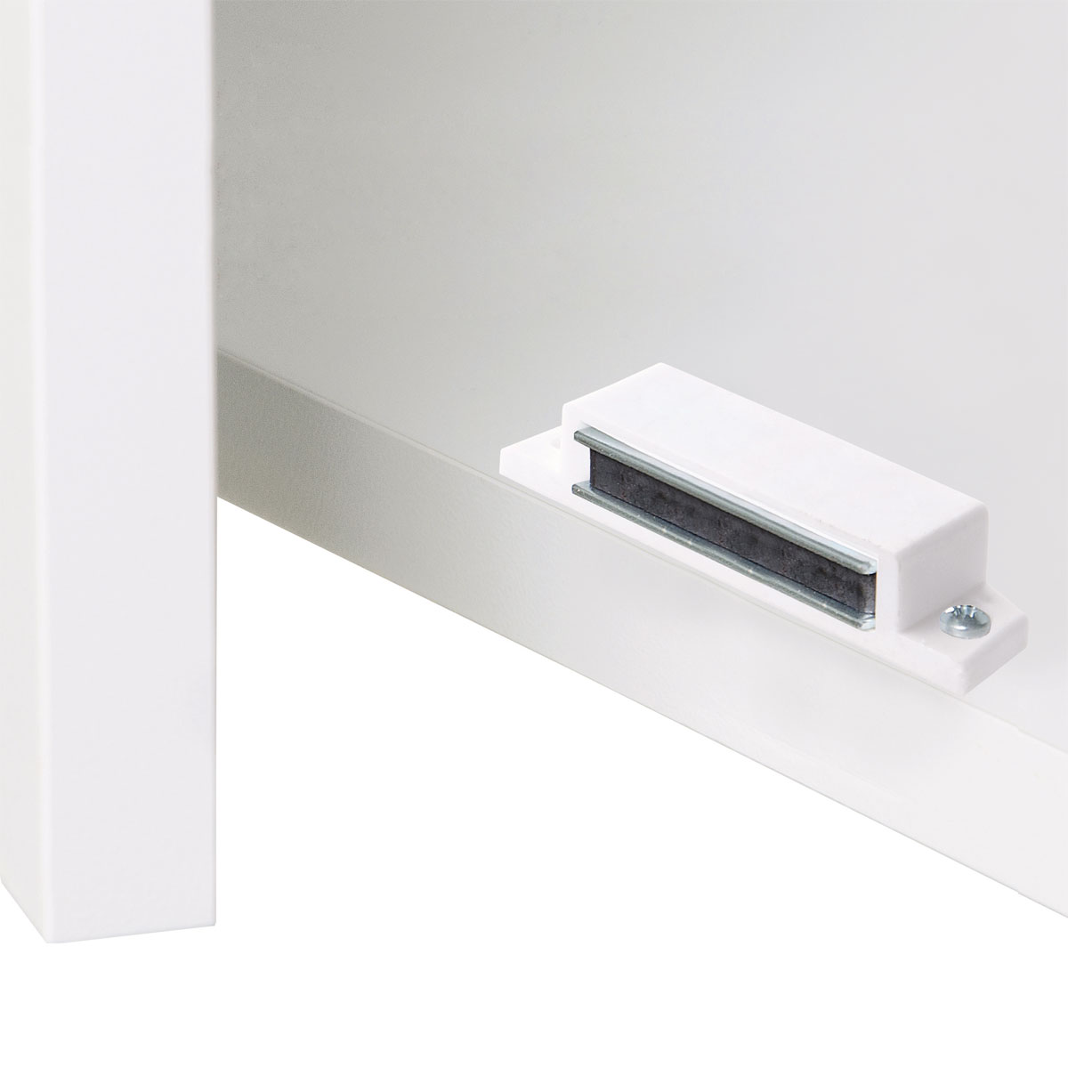 Suki Magnetschnäpper starre Gegenplatte weiß 2 Stück Bild 2