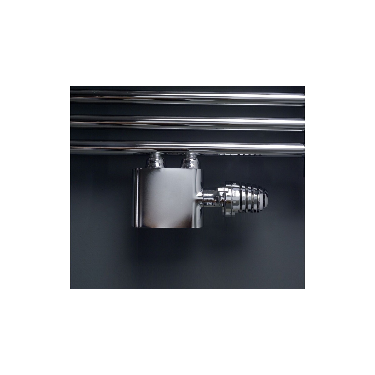 Ximax  Heizkörper Zubehör Handtuchknopf magnetisch groß Chrom Bild 2