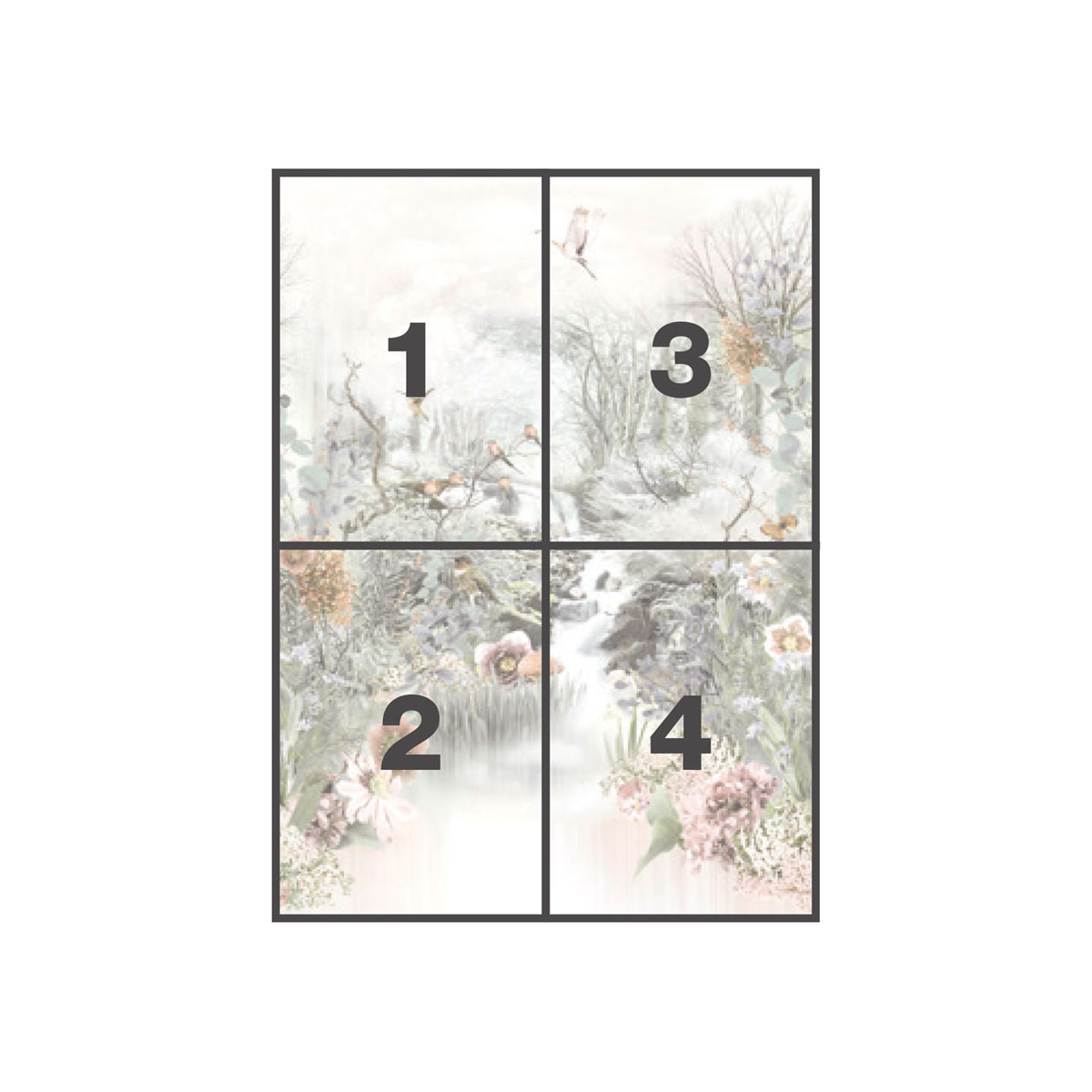 Komar  Papier Fototapete Fable 184x254 cm Bild 3