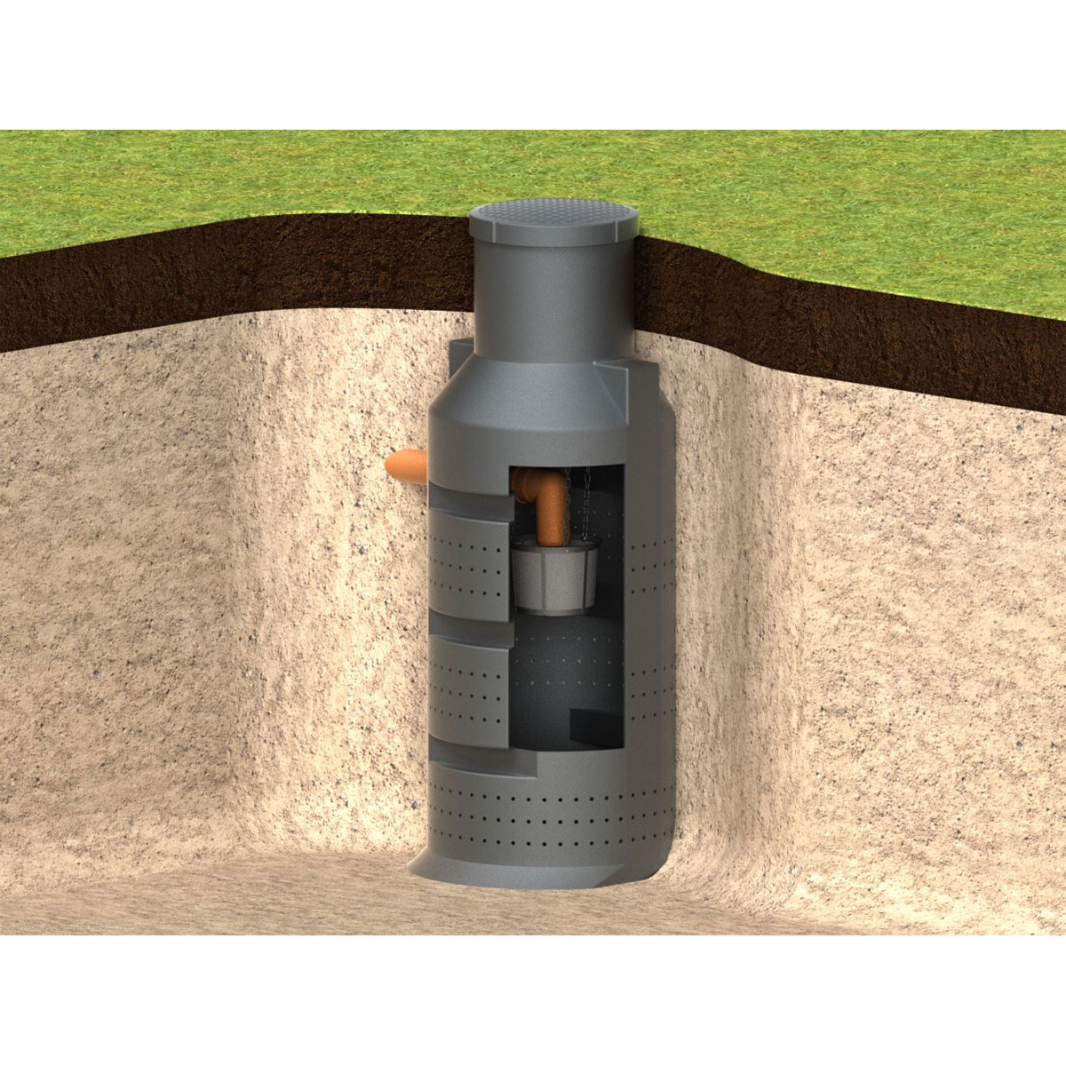 GreenLife Sickerschacht 900 L Bild 2