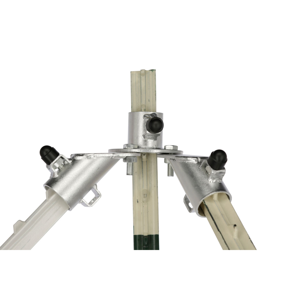 Ecklösungsset T-Post silber-schwarz 5-teilig Bild 3