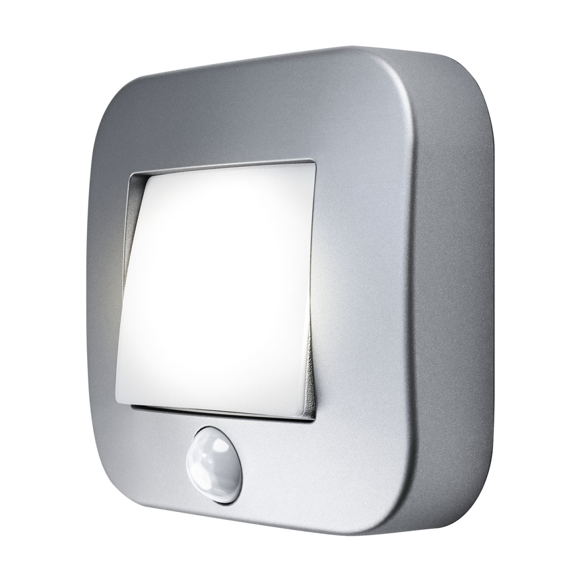 Osram LED-Sensor-Leuchte Nightlux Hall silber