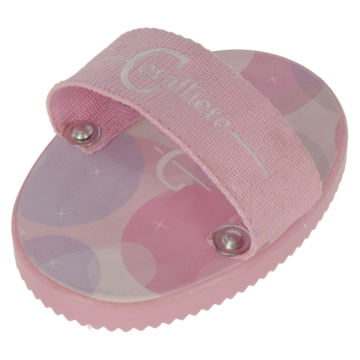 Kunststoffstriegel Lilli Starlight 13 x 9 cm rosa