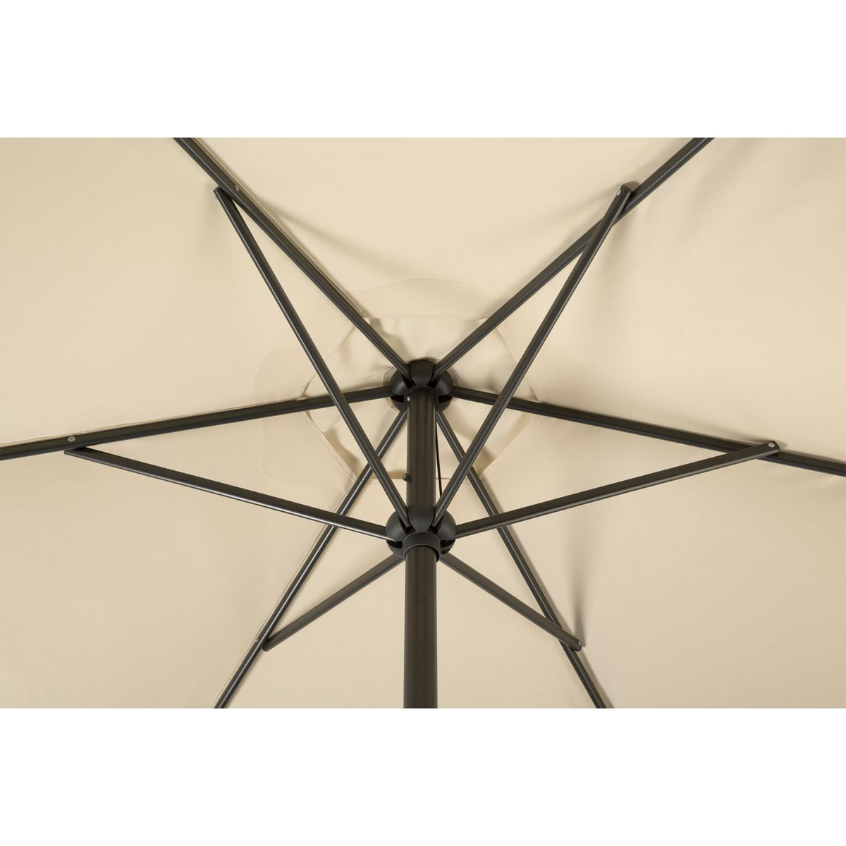 Schneider Schirme Sonnenschirm Bergamo 300 cm natur Bild 2