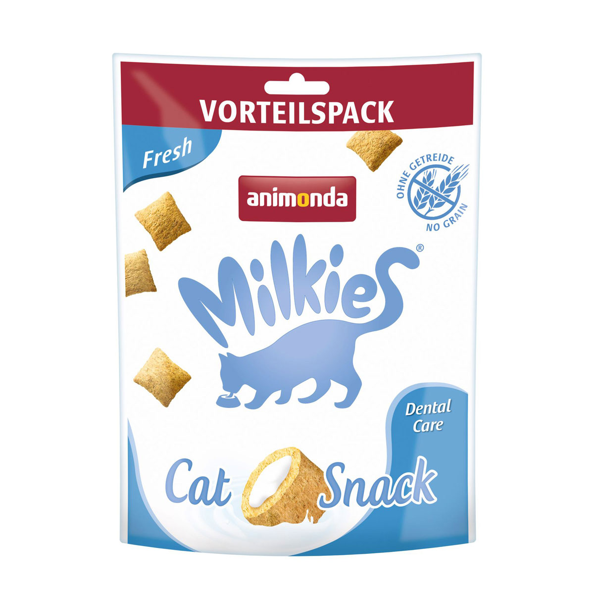 Cat Snack Milkie Knusperkissen Fresh 120g