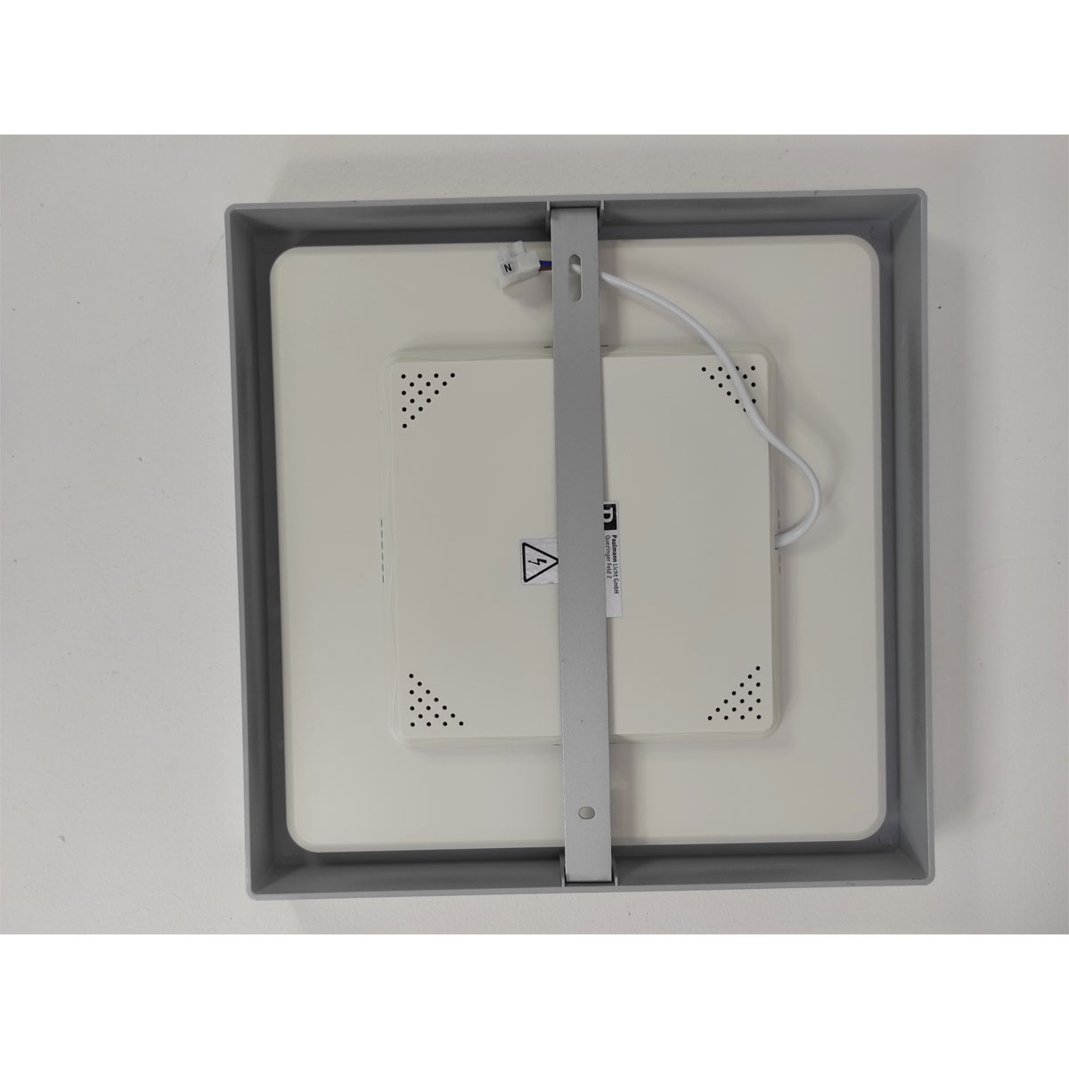 Paulmann LED-Panel Abia 30 x 30 cm silber Bild 2