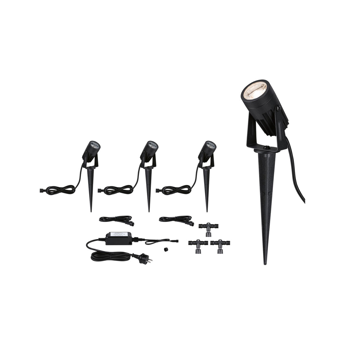 Paulmann  Outdoor Link Light Set Spot 3x3W IP67 3000K 12V Bild 1