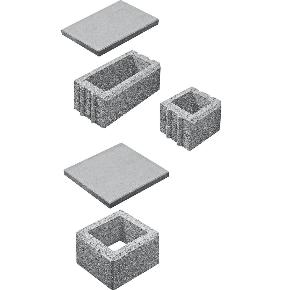 Lusit  Mauerabdeckung Bellamur Mini grau 48 x 28 x 3-4,5 cm Bild 6