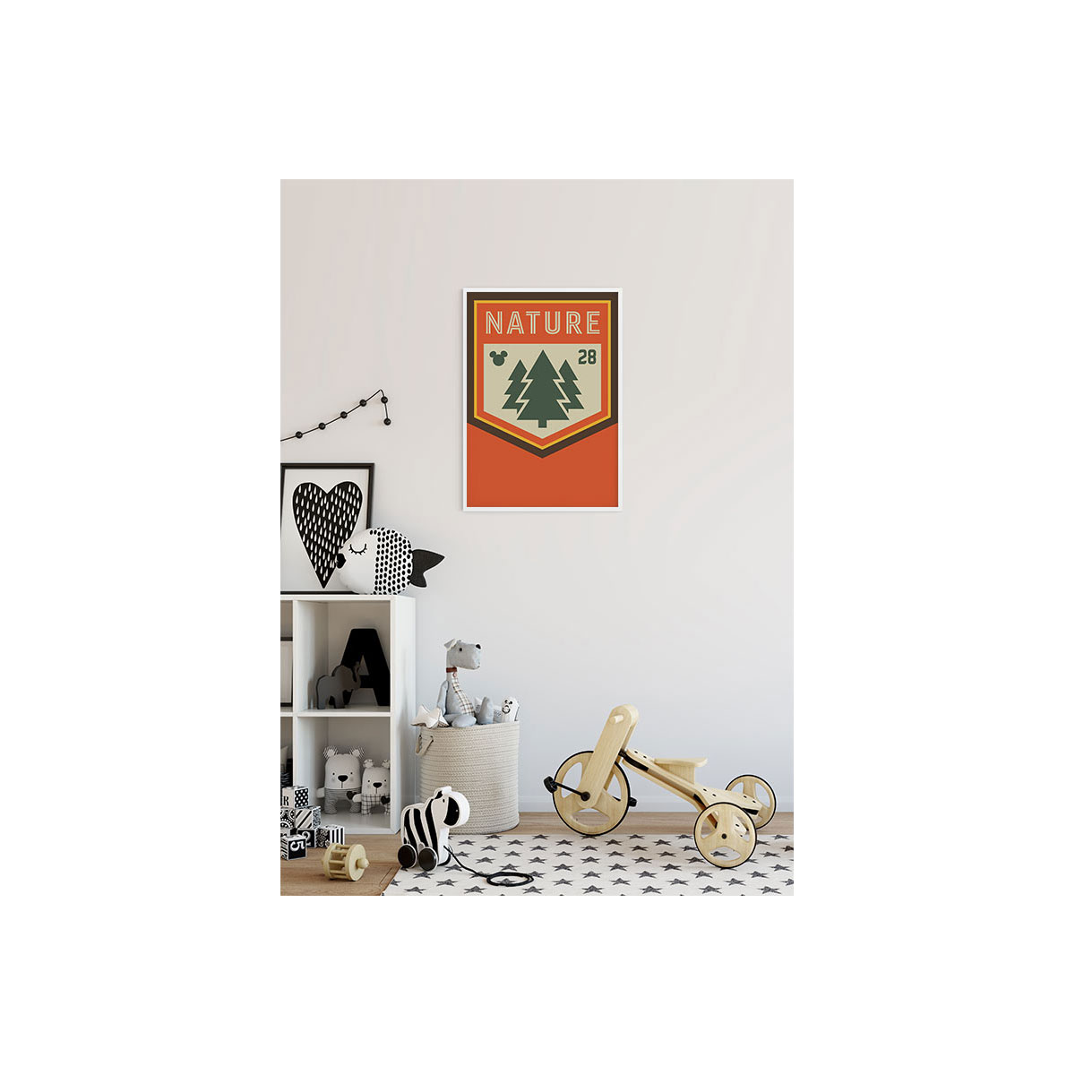 Komar  Wandbild Mickey Mouse Nature 40x50 cm Bild 6