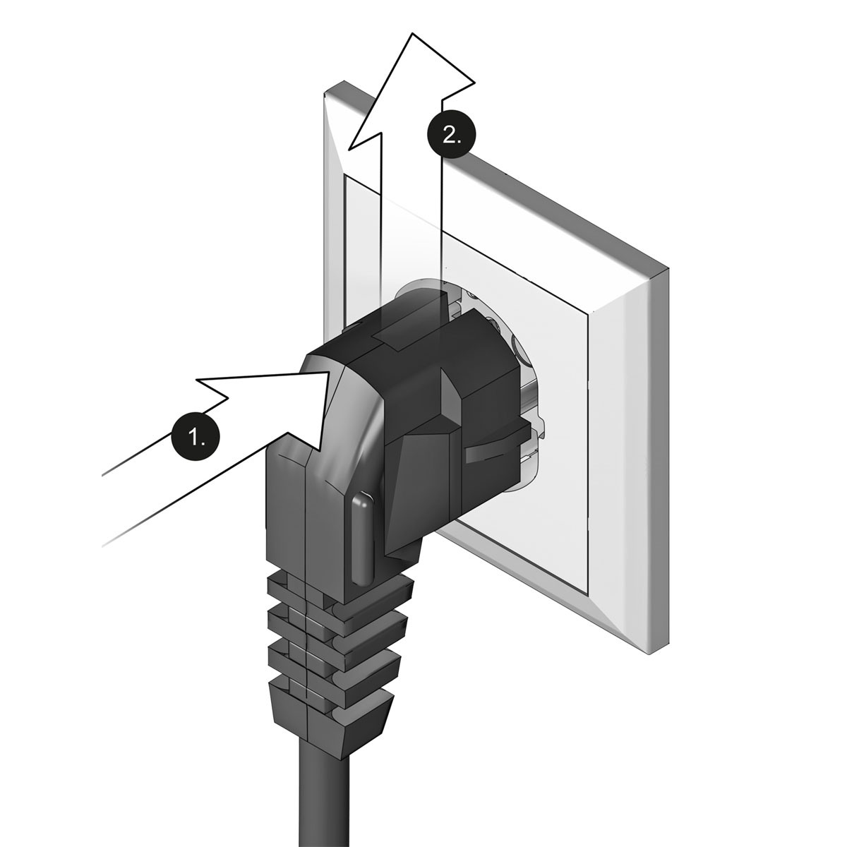 Reer Steckdosenschutz schraubbar weiß 10 Stück Bild 2