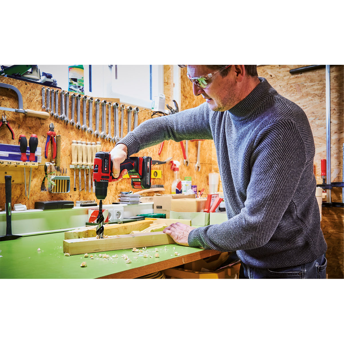 Einhell  Akku-Bohrschrauber TE-CD 18/40 Li BL 2 x 2,0Ah Bild 3