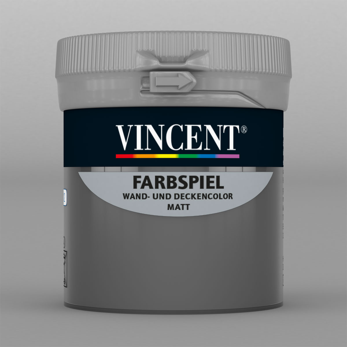 Vincent Farbspiel Basalt matt 75 ml