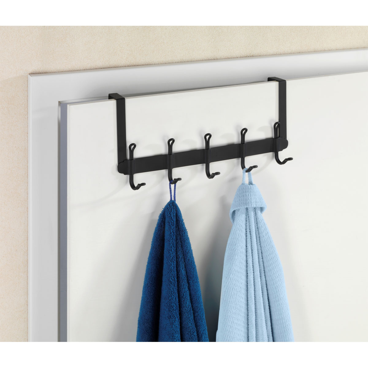 Wenko Türgarderobe Nostalgie 5 Haken schwarz Bild 3