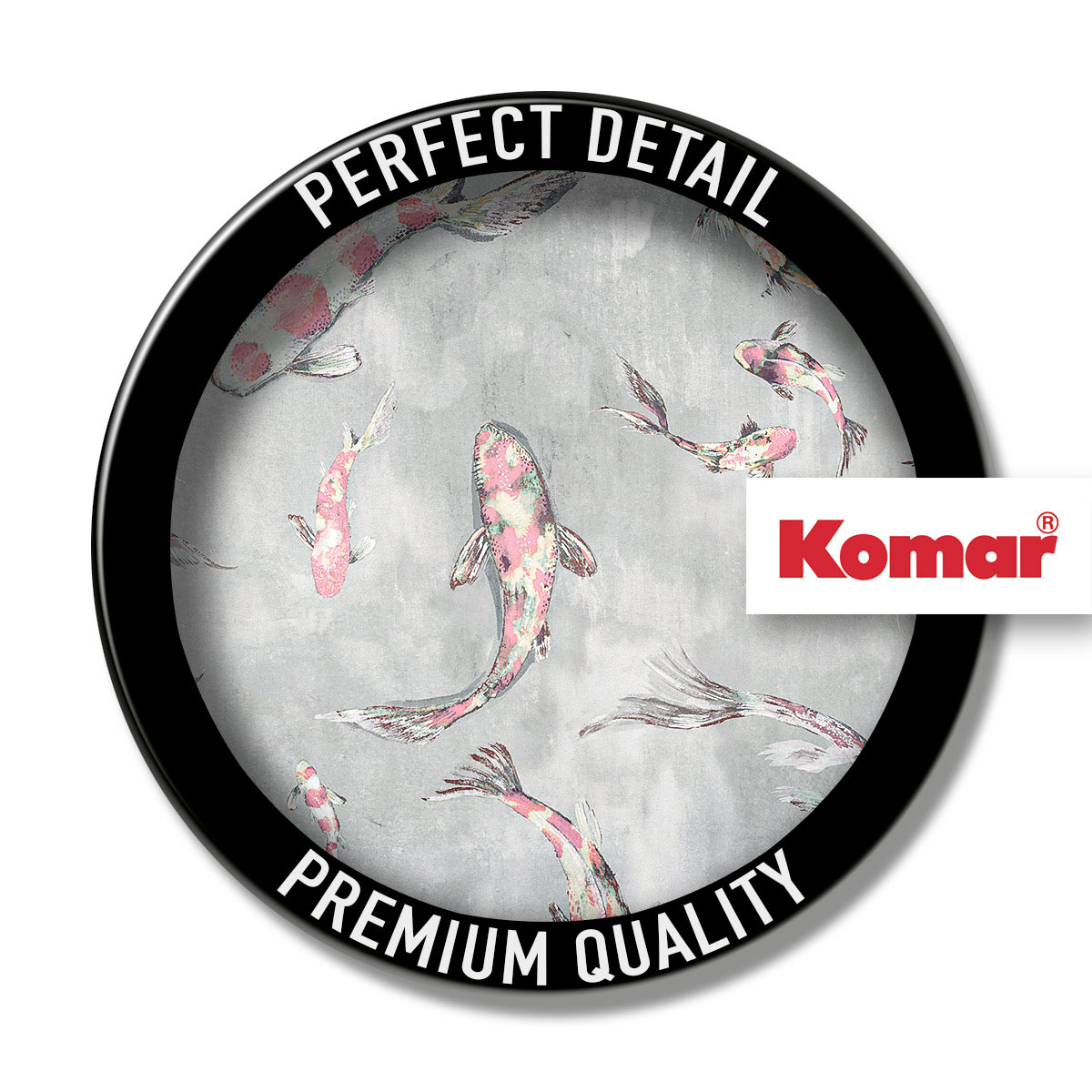 Komar  Vlies Fototapete Koi 300x280 cm Bild 9