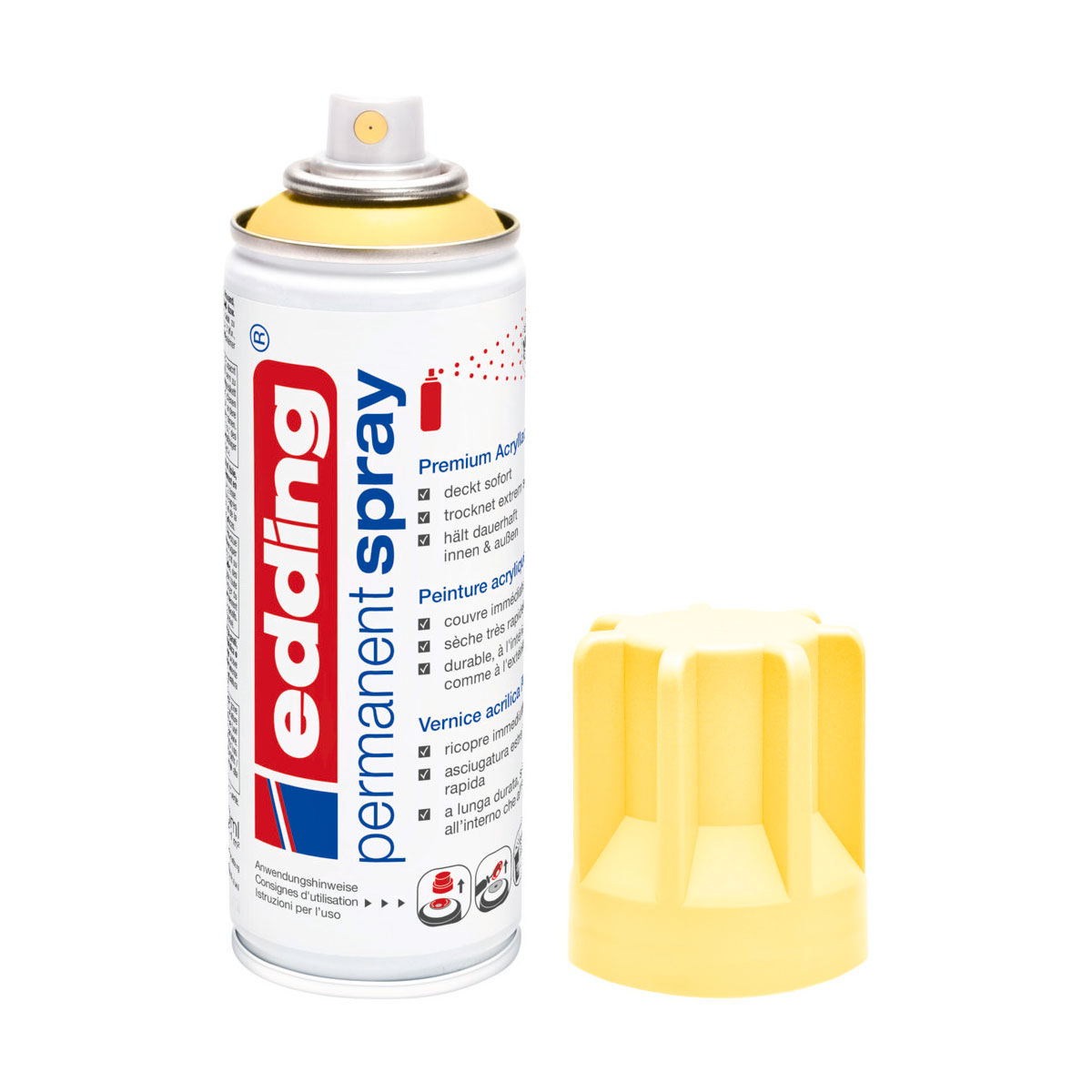 Edding  Spray 5200 pastellgelb seidenmatt