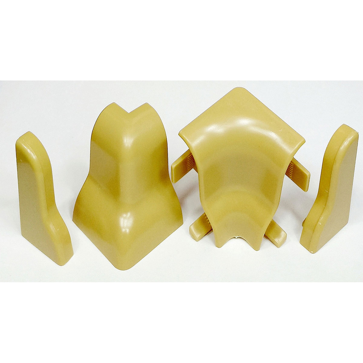 Verbindungskappenset 5 x 3,2 x 4 cm 10 Stk eiche