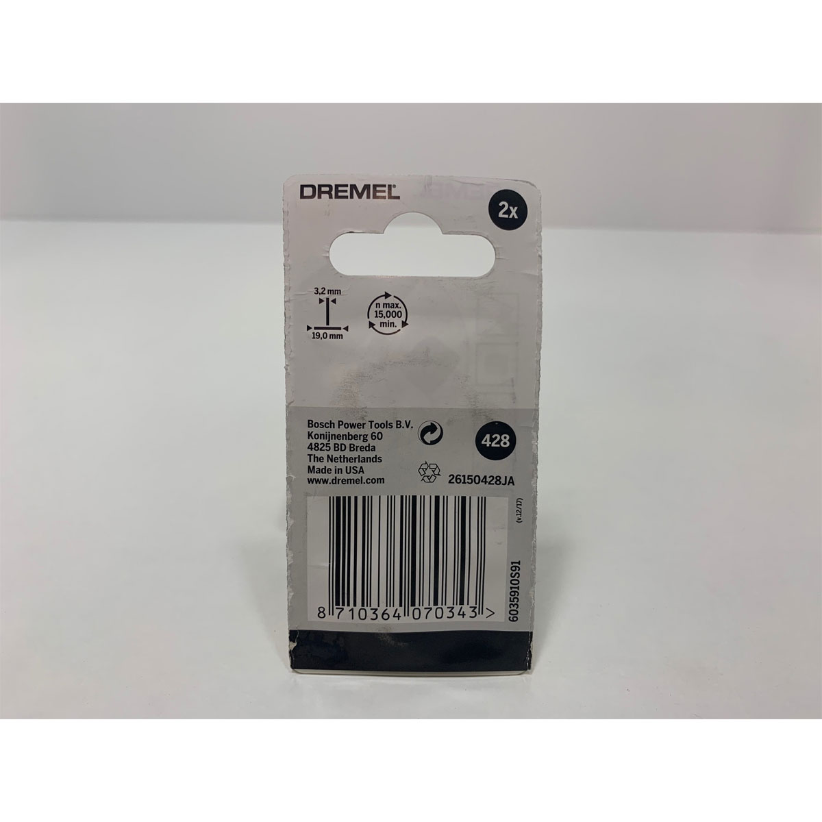 Dremel  Stahl-Drahtbürste Durchmesser 19,0 mm 2 Stück Bild 2