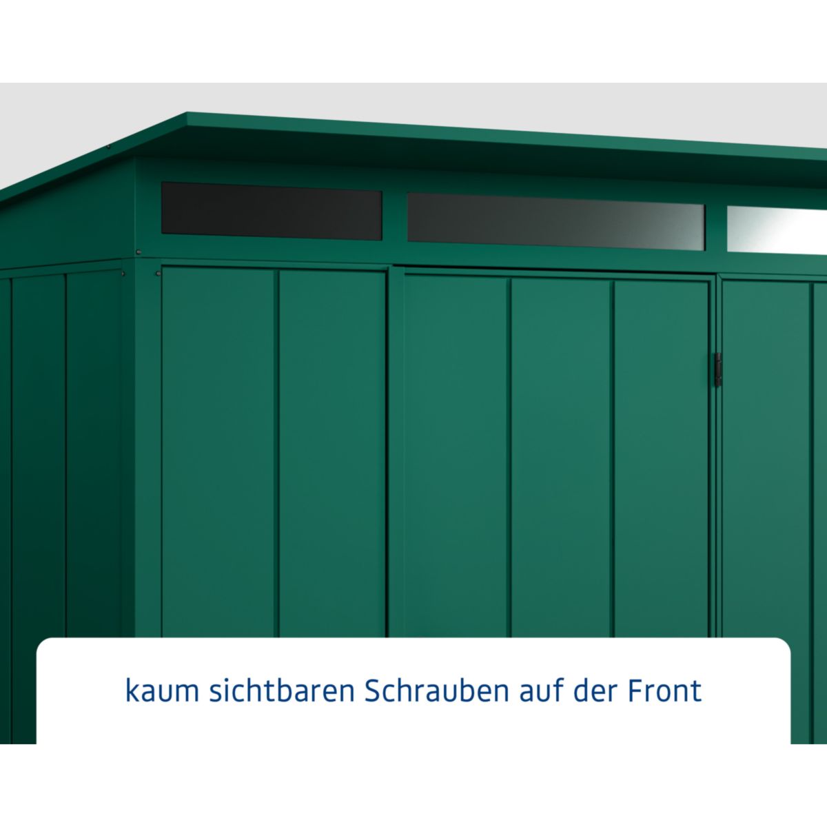 EcoStar  Gerätehaus Elegant-PTyp 1RAL6005 1 flg Bild 4