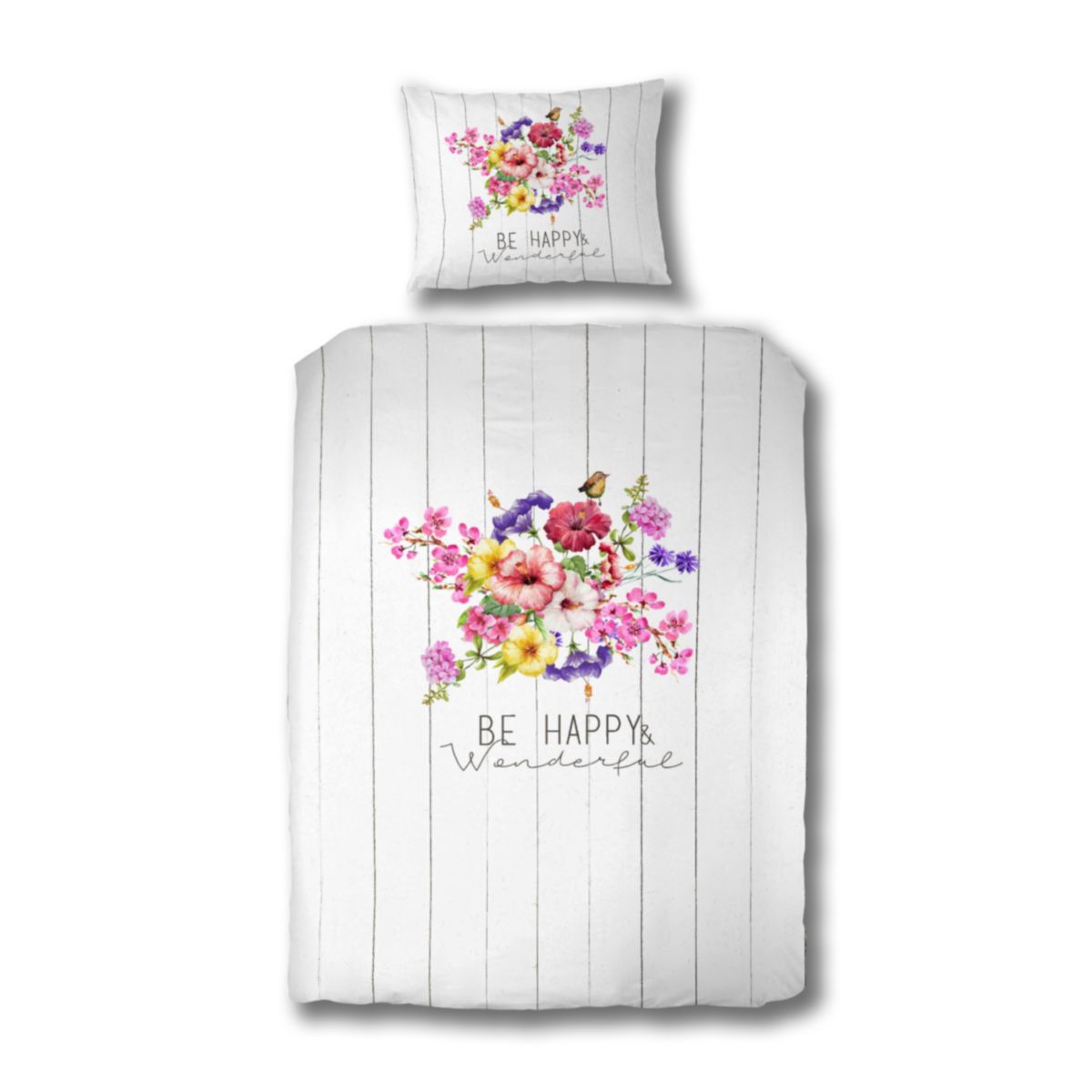 Bettwäsche Behappy 125 Sand 135cm x 200cm