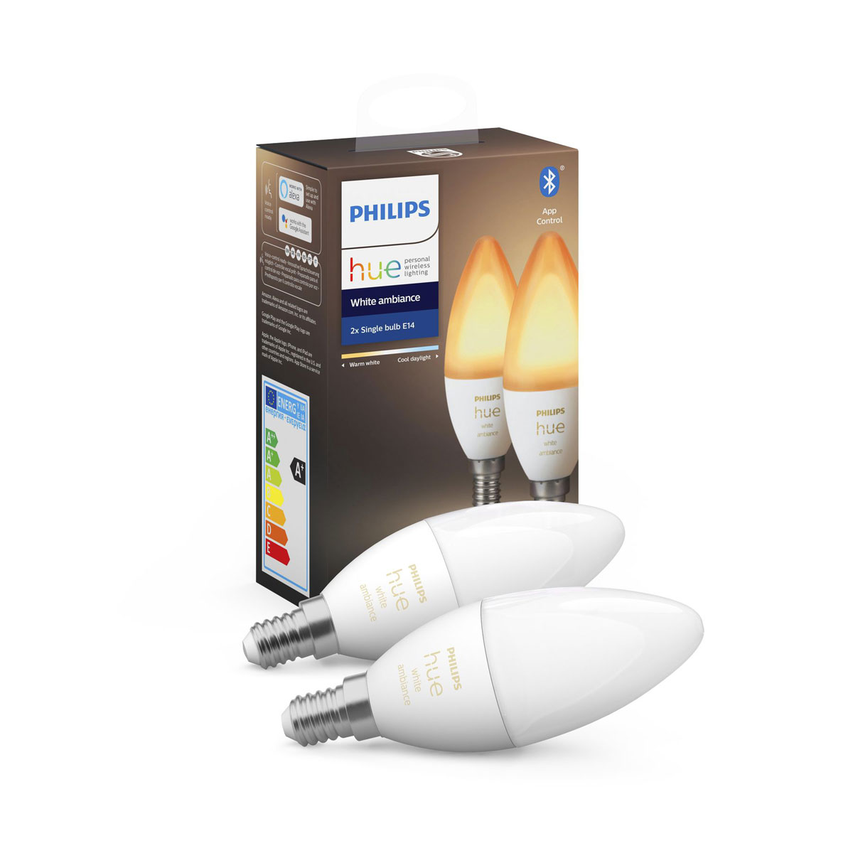 Philips Hue LED-Kerze White 5,2W 2 Stück Bild 2