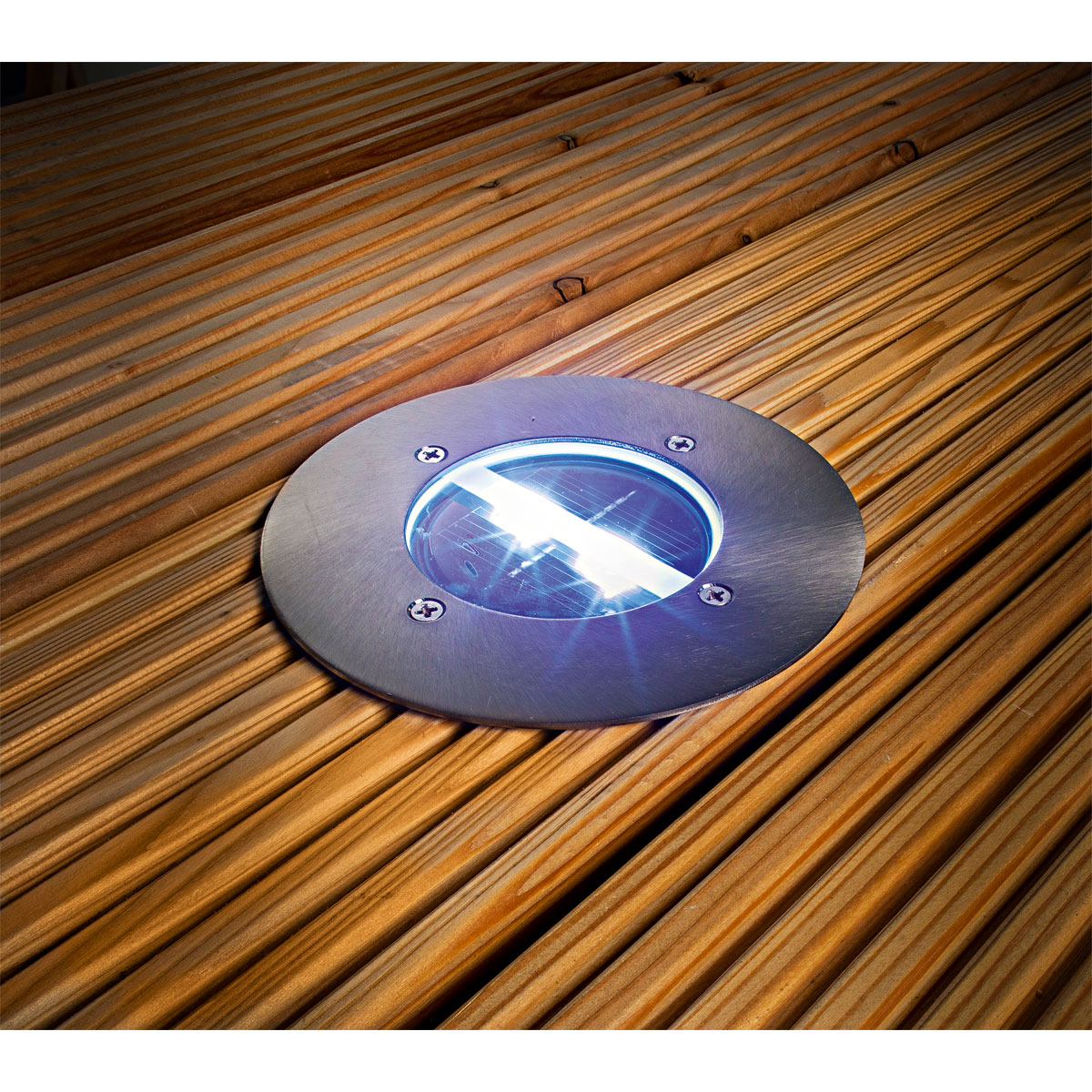 Flector Garten LED-Solar-Bodeneinbauleuchte rund Bild 3