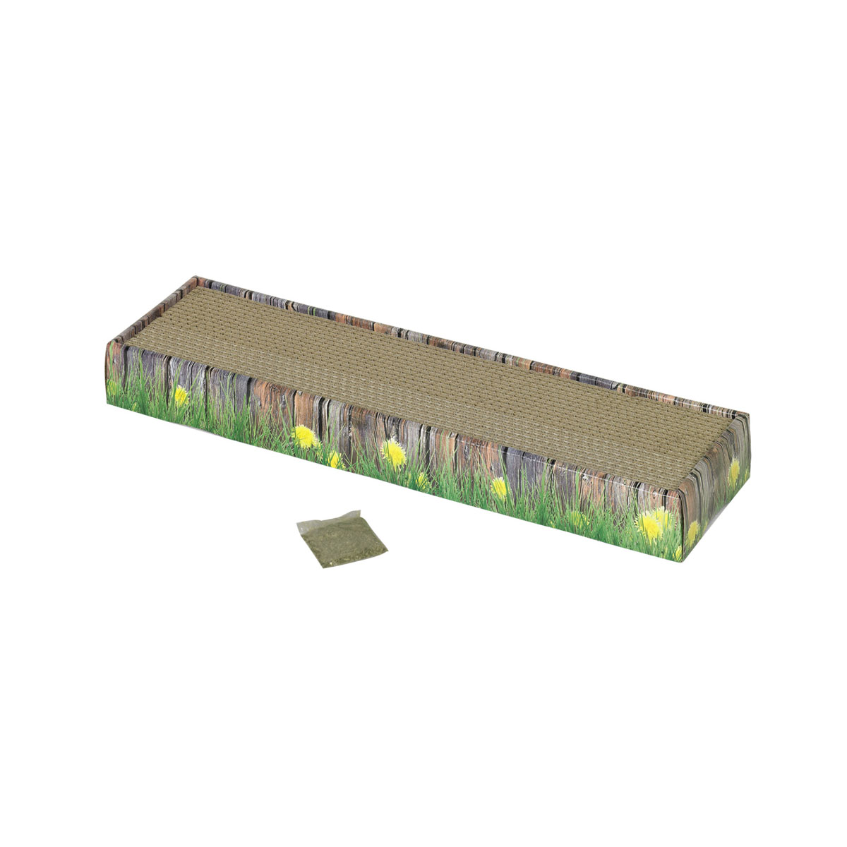 Nobby Katzbrett aus Karton klein 48 x 12,5 x 5 cm