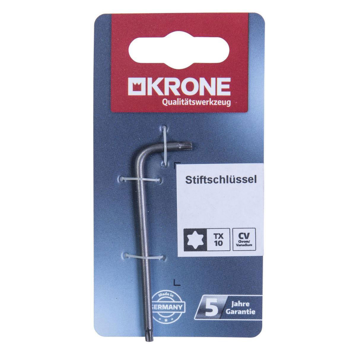 Krone Stiftschlüssel TX10 Bild 4