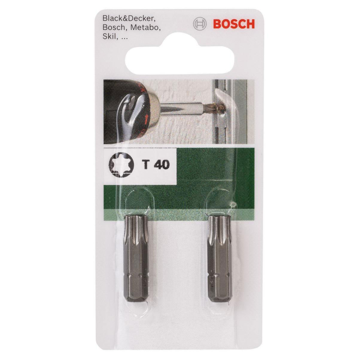 Bosch  Torx-Bit 1/4 Hartmetall T40 25 mm Bild 2