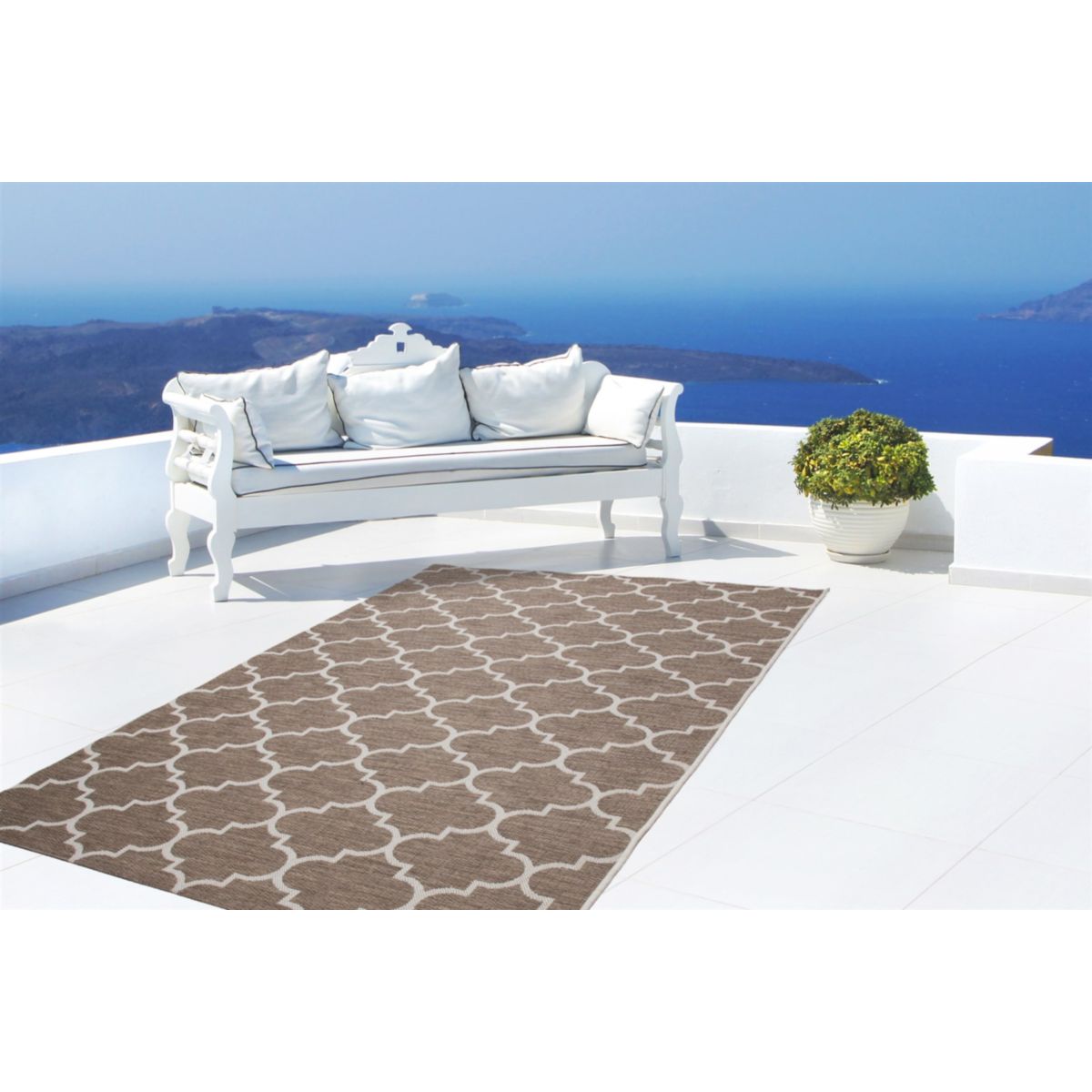 In- und Outdoor-Teppich „Indonesia - Batu“, beige Bild 5