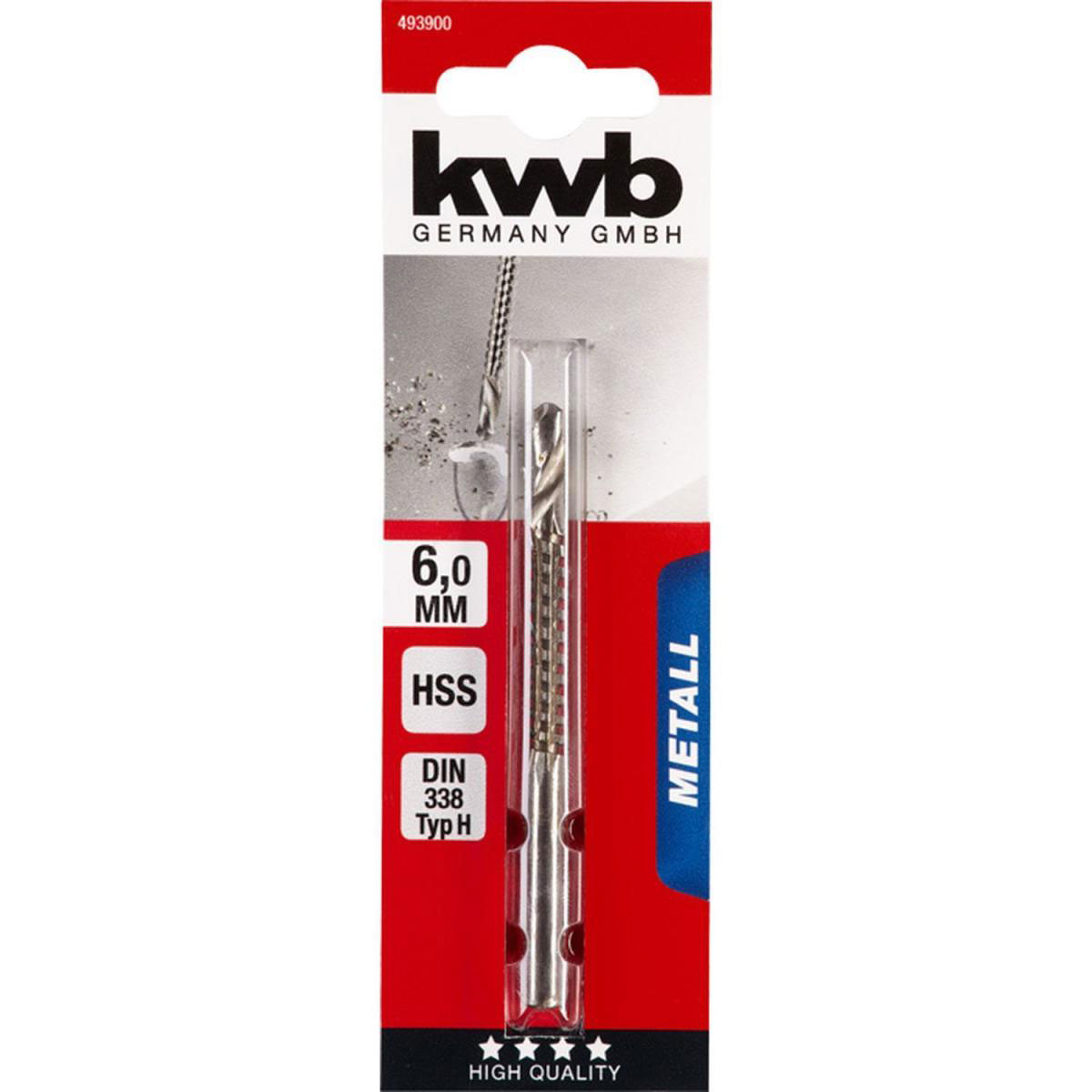 HSS-Fräsbohrer 6 mm Bild 2