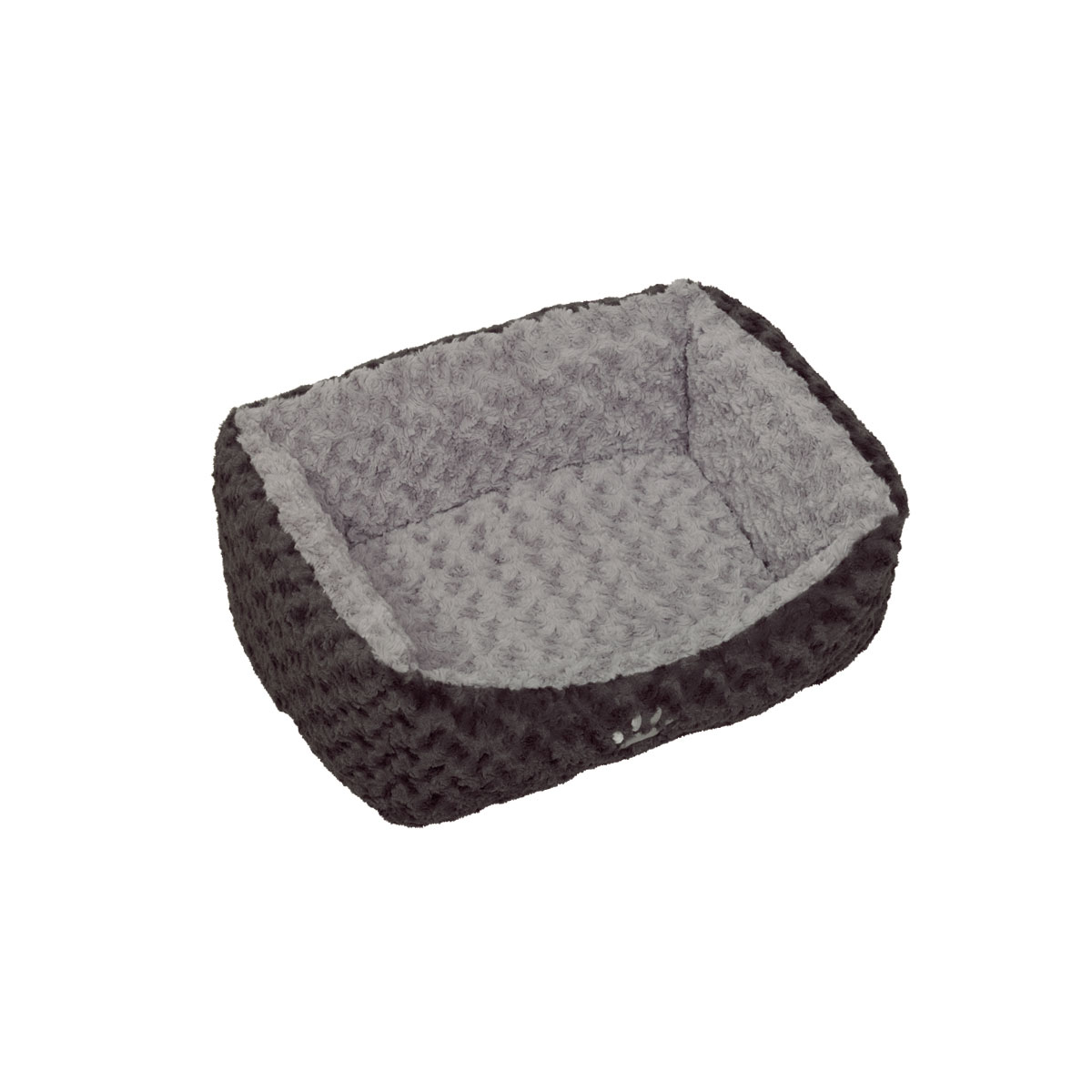 Nobby Komfortbett Seoli 75 x 60 x 23 cm dunkelgrau/ hellgrau Bild 2